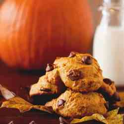 Pumpkin Chocolate Chip Cookies