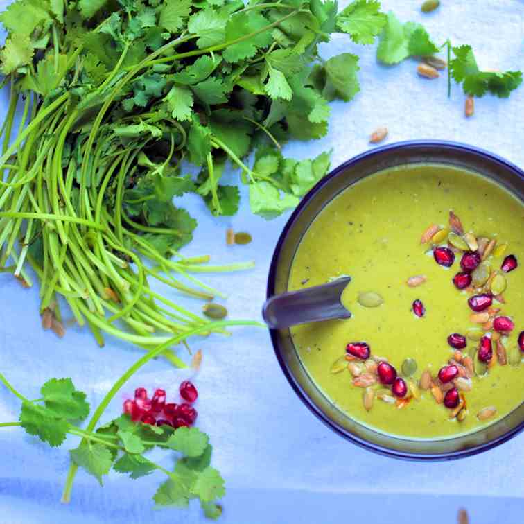 Green Peas Soup