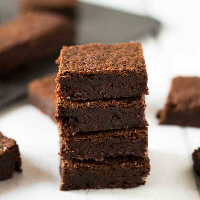 Thick and Chewy Brownies