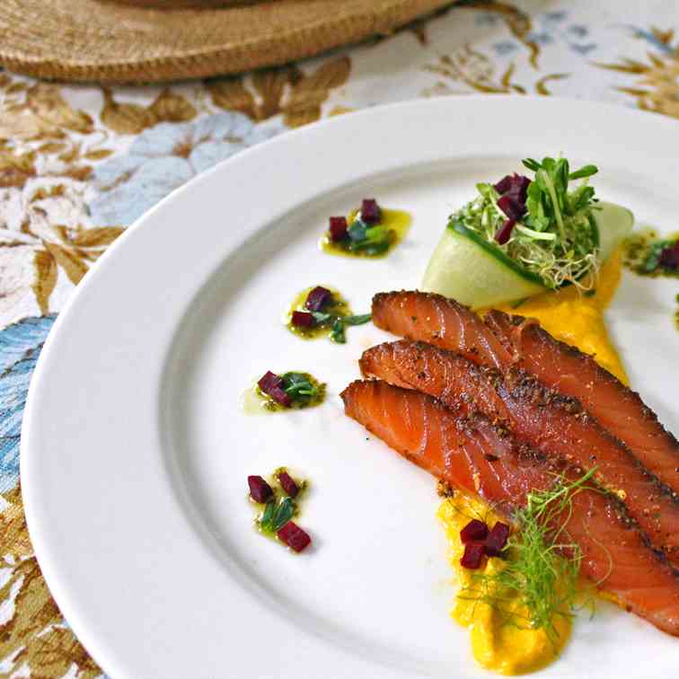 Pastrami-Cured Salmon