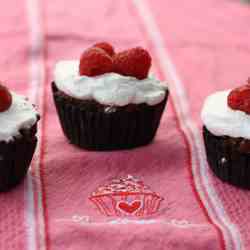 Raspberry Truffle Tarts