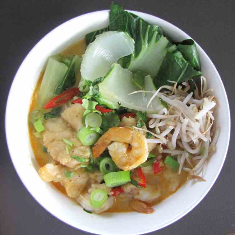 Seafood Laksa