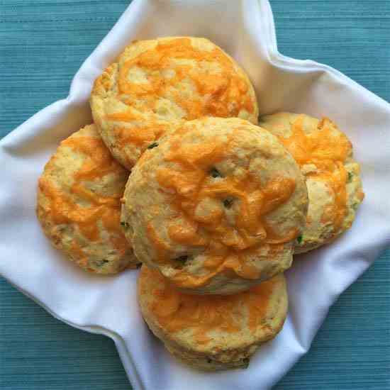 Cheddar and Jalapeño Biscuits