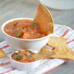 Home Made Salsa Recipe like store bought