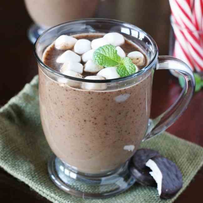 Peppermint Hot Chocolate