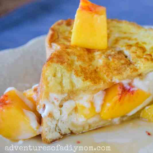 Peach French Toast