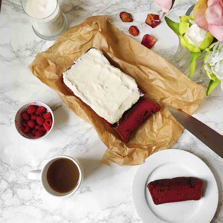 Healthy Red Velvet Banana Bread Recipe