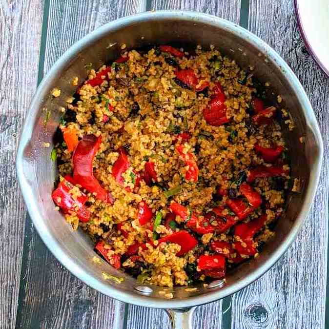 bulgur wheat pilaf