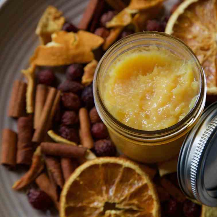 Orange pulp jam 