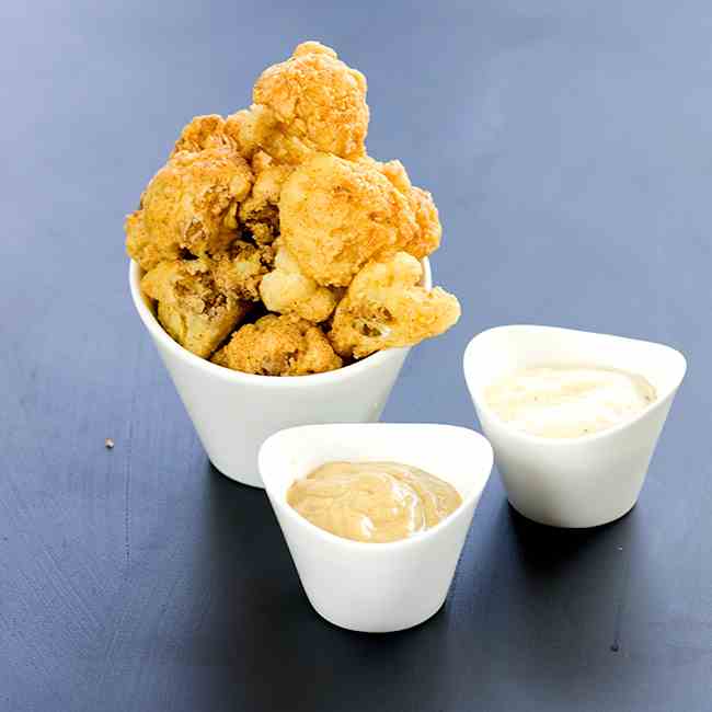 Popcorn Cauliflower Bites