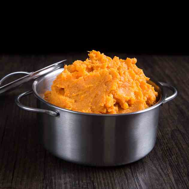 Pressure Cooker Mashed Sweet Potatoes