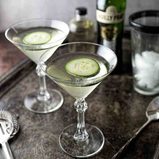 Spicy Cucumber Martini