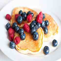 Whole Wheat Greek Yogurt Pancakes