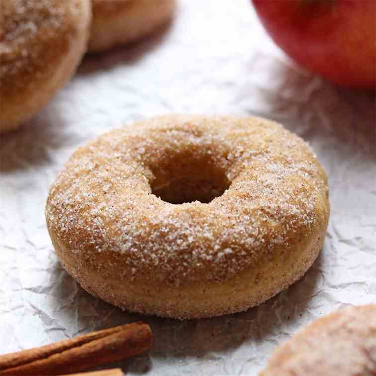 Baked Apple Cider Doughnuts