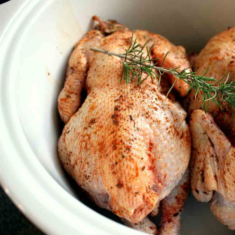 Poussin from the SlowCooker