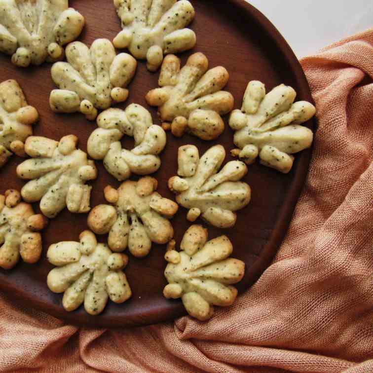 Earl Grey Shortbread Cookies