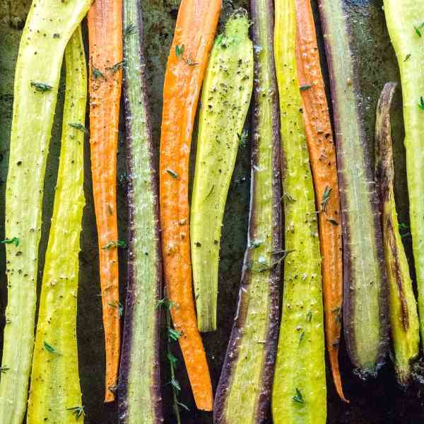 Thyme Roasted Carrots