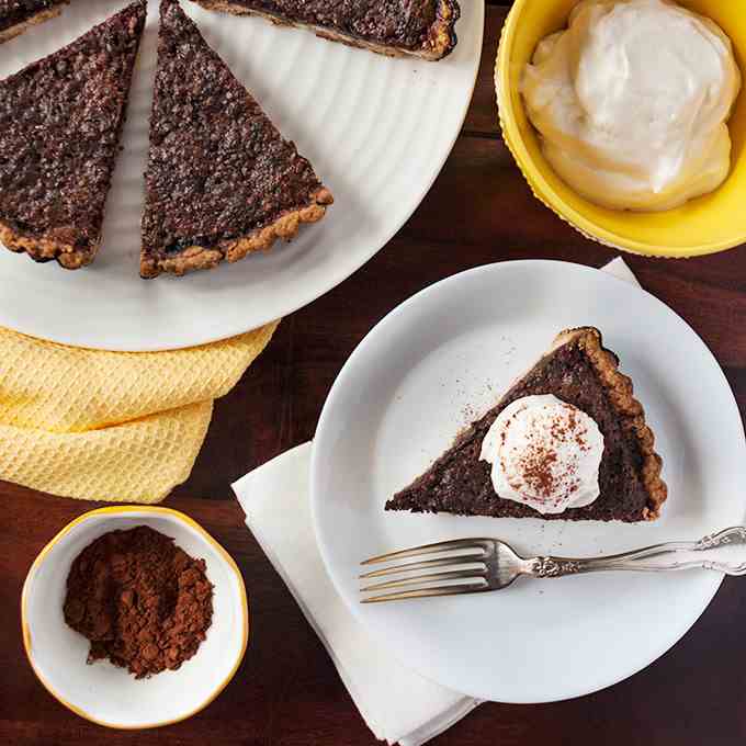 Chocolate Brownie Tart