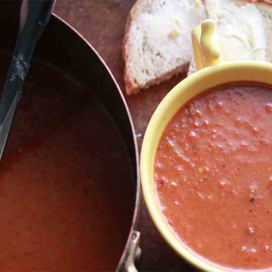 Roasted Red Pepper Soup