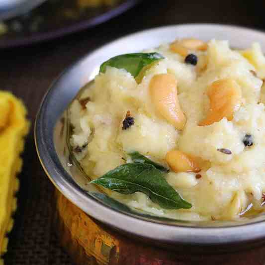 Rava Pongal Recipe