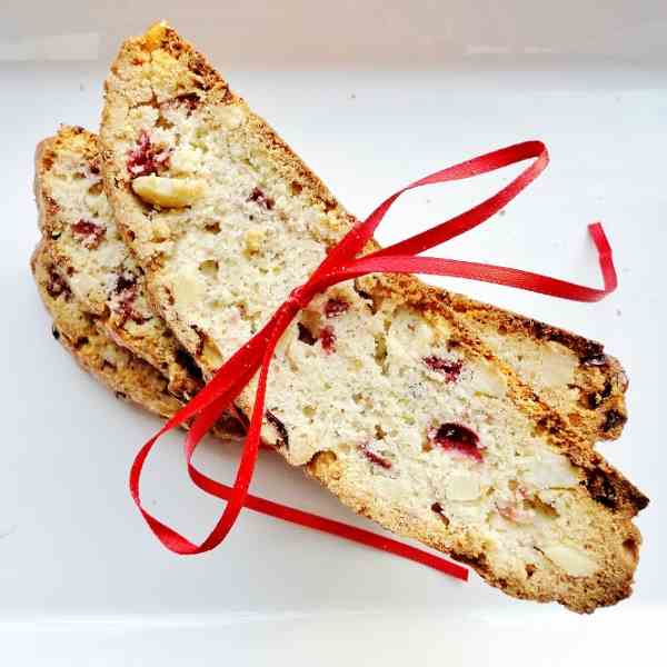 Cranberry Almond Biscotti