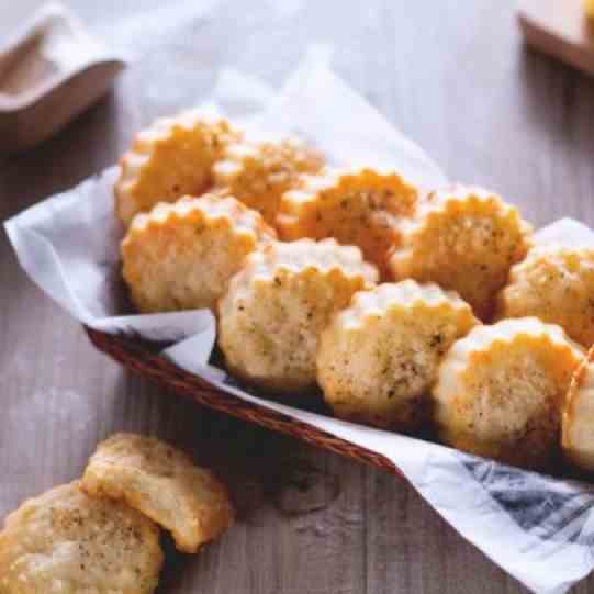 Pecorino and Parmesan Cheese Biscuits