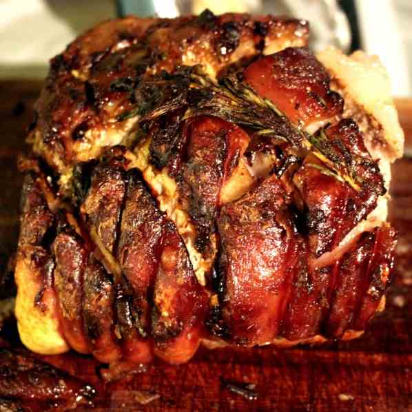 Pork Shoulder Roast with Crackling