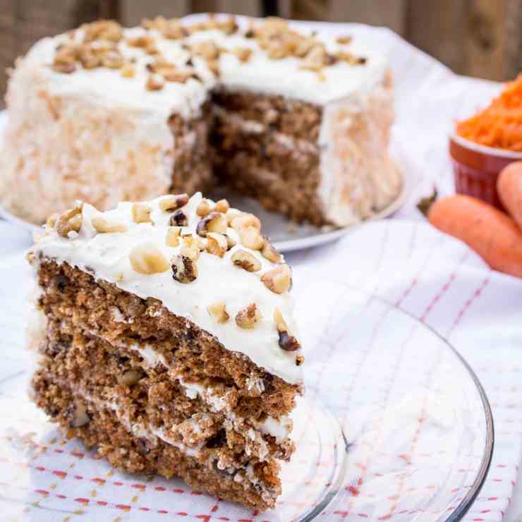 Toasted Coconut Carrot Cake