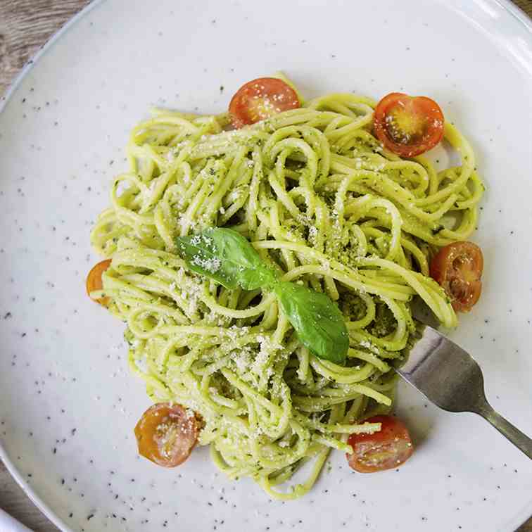 Quick Avocado Pasta