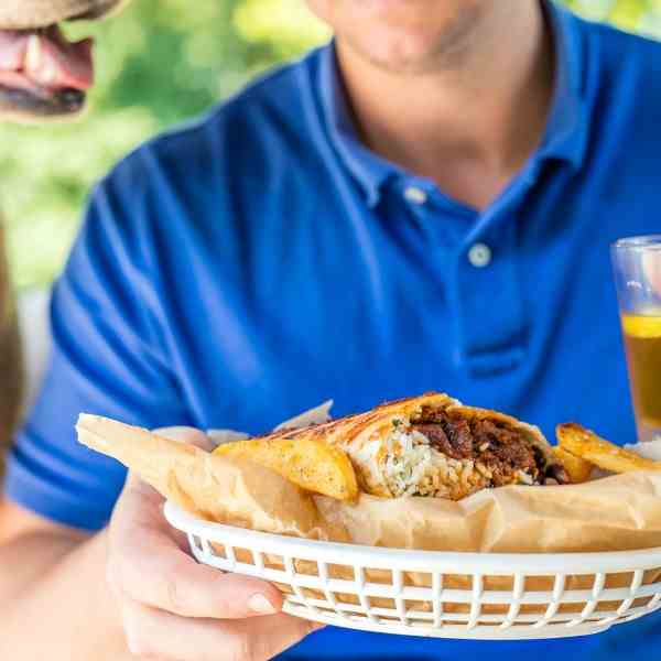 BBQ Brisket Burritos