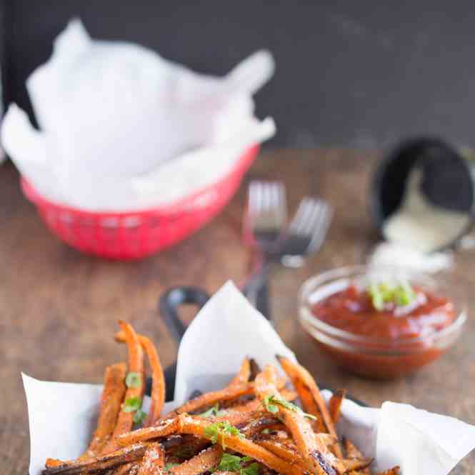 Baked Sweet Potato Fries 