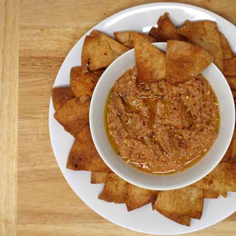 Muhammara (Syrian Red Pepper Walnut Dip)