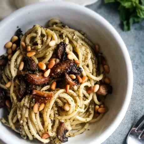 Chickpea - Mushroom Pesto