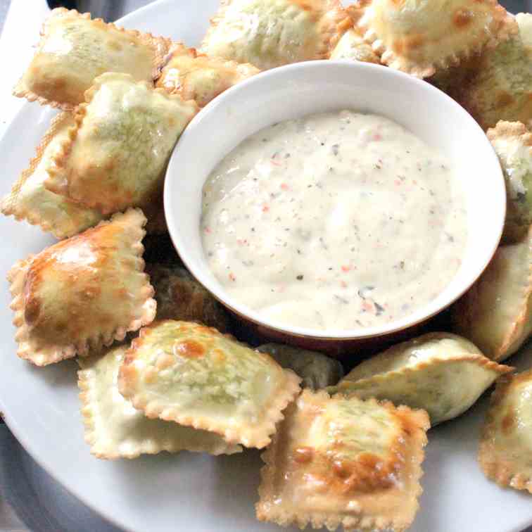 Ravioli and Chinese Dumplings from the Air