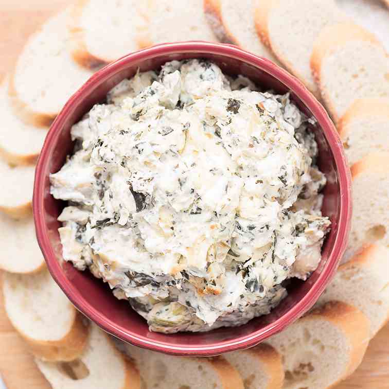 Crock Pot Spinach Artichoke Dip