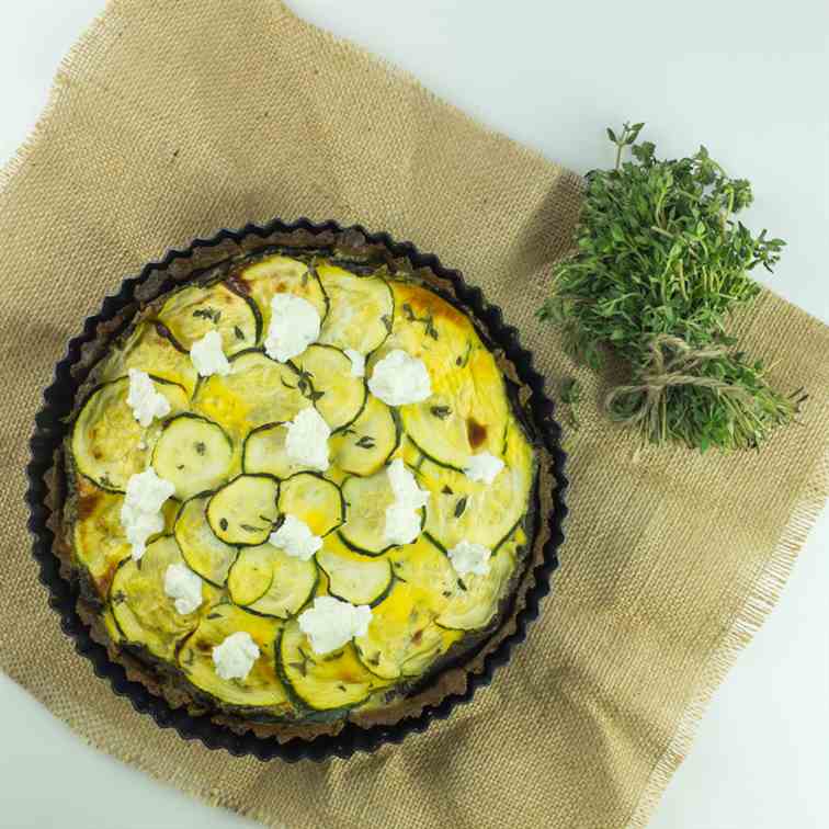 Zucchini & Ricotta Tart