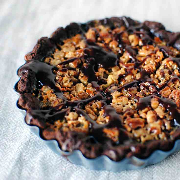 Chocolate Pecan Tart