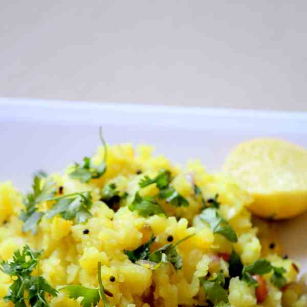 Aloo Poha Recipe