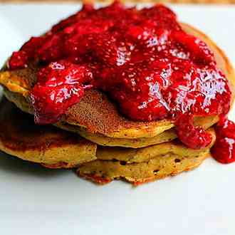 Flax - Honey Pancakes