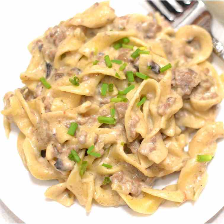 Easy Weekday Beef Stroganoff