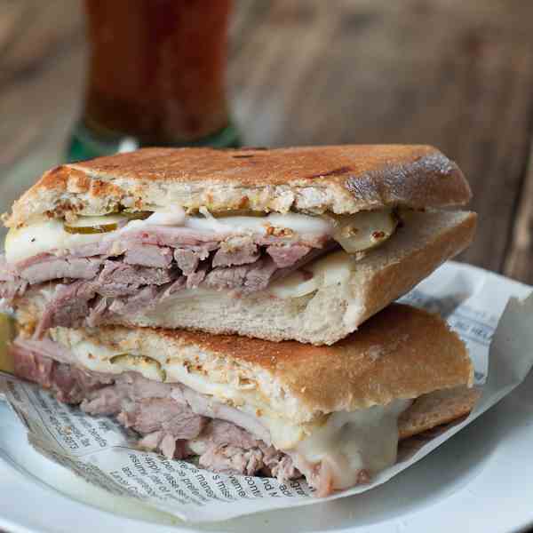 Cuban Smoked Pork Sandwich