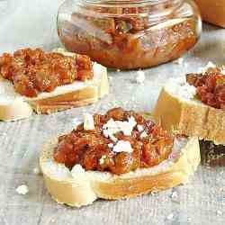 Roasted Red Pepper Relish {Ajvar}