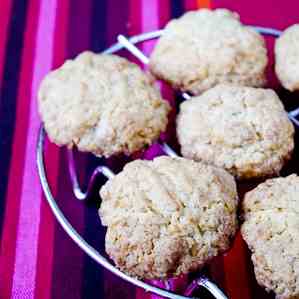 Super easy coconut cookies