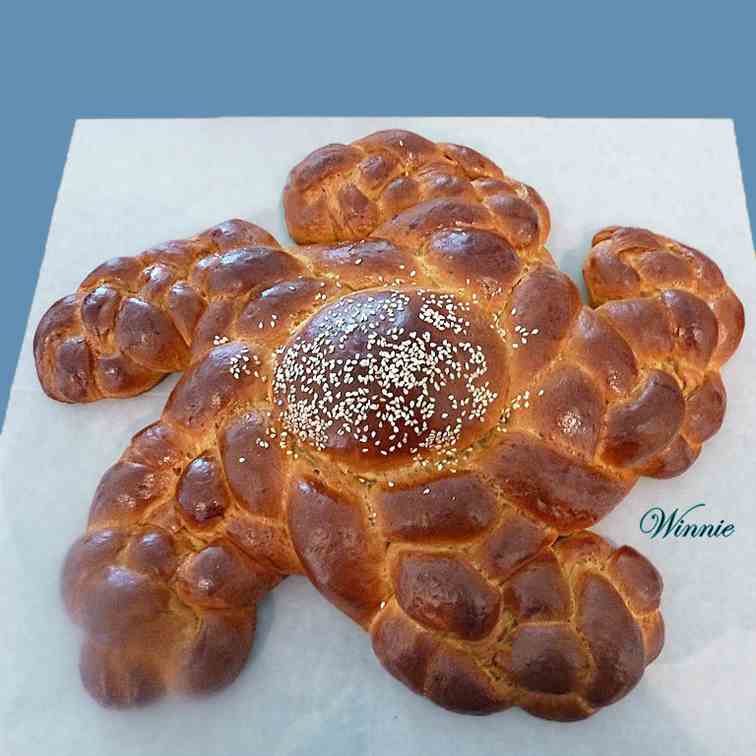 Sweet Pumpkin Challah