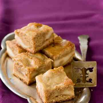 Banana Fudge Blondies