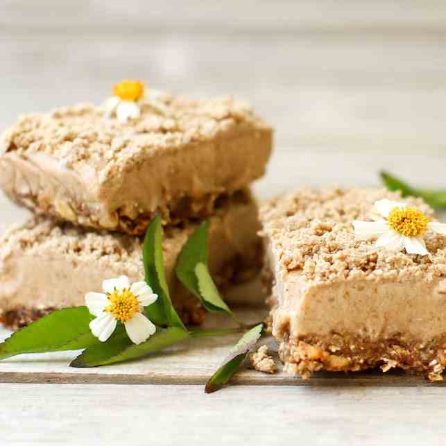 Cinnamon Streusel Ice Cream Bars