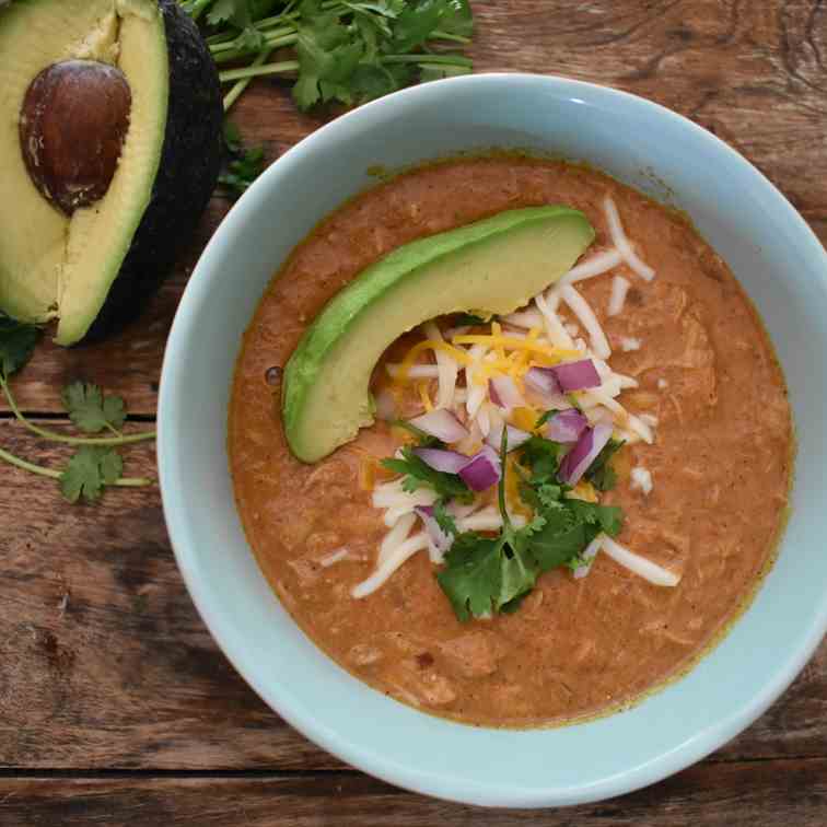 Easy Keto Chicken Chili