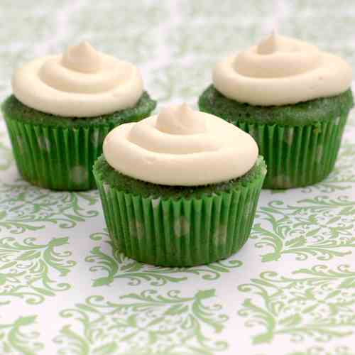 Green Velvet Cupcakes