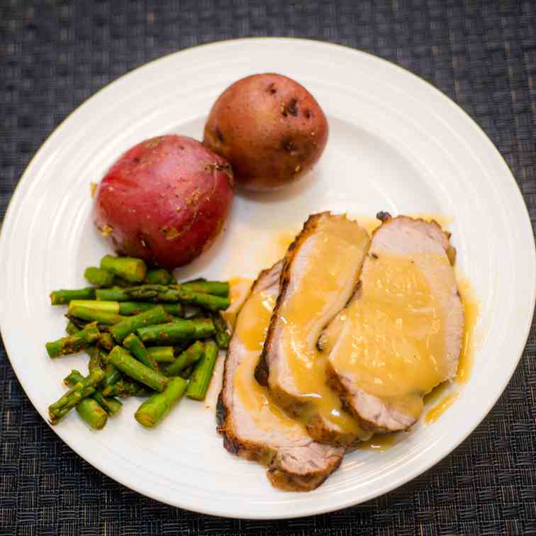 Mustard Maple Pork Tenderloin