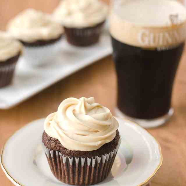 Irish Car Bomb Cupcakes